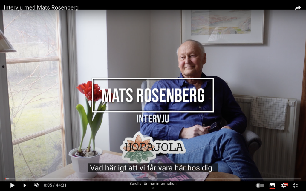 Mats Rosenberg intervju